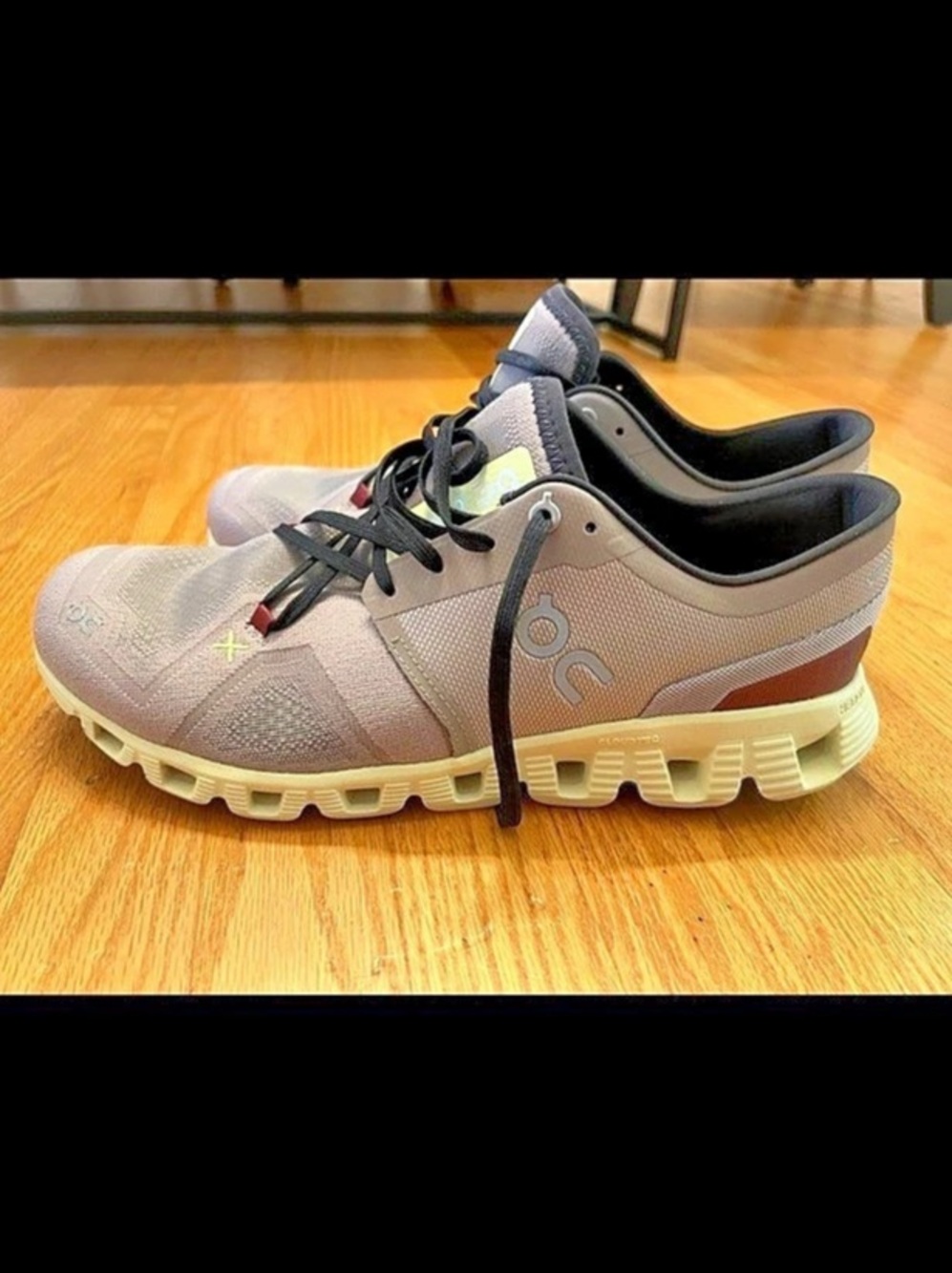 New Men's ON CLOUD CLOUD X 3 Fog/Hay Shoes